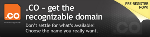 .CO Domain Names - Pre-Register NOW!