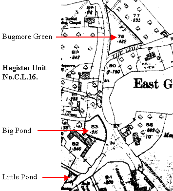 Big Pond, Little Pond and Bugmore Green - Register Unit No.16
