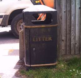Landford Bakery Litter Bin
