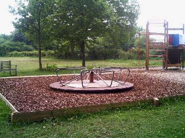 Roundabout and Lappset Climbing Frame